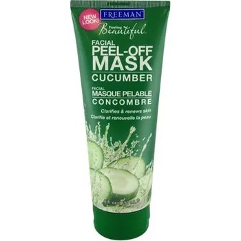 Pleťová maska Freeman Facial Peel-Off Mask Cucumber - Slupovací okurková maska