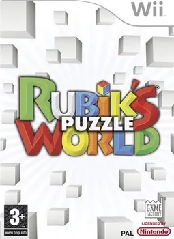 Hra pro starou konzoli Rubik´s Puzzle World Nintendo Wii