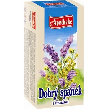 Přípravek na podporu paměti a spánku Apotheke Dobrý spánek s třezakou 20 x 1,5 g