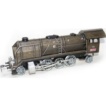 Vláček a vláčkodráha Merkur Parní lokomotivy Mikádo platina modelové železnice Merkur