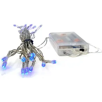 Vánoce Solight 1V51-B světelný řetěz 20 LED modrá