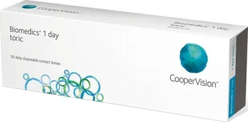 Kontaktní čočky CooperVision Biomedics 1 Day Extra Toric (30 čoček)