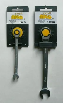 Klíč Ráčnový klíč očkopl. 17mm, CrV, 344017 MAGG 