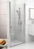 Sprchové dveře RAVAK Chrome sprchové dveře CSD1-80 satin+Transparent 0QV40U00Z1