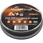 MediaRange DVD-RW 4.7GB 4x spindl 10…