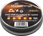 MediaRange DVD-RW 4.7GB 4x spindl 10…
