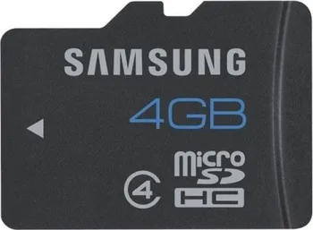 Paměťová karta Samsung SDHC 4GB Class 4