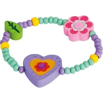 Bino náramek fialové srdíčko Náramek Bino náramek fialové srdíčko