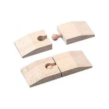 Vláček a vláčkodráha BINO Koncovka 4 ks