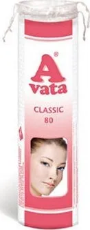kosmetický tampón A Vata Classic kosmetické odličovací tampony 80 ks