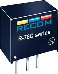 DC/DC měnič R-78C15-1.0 Recom International, 15 V/DC