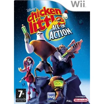 Hra pro starou konzoli Disney´s Chicken Little : Ace in Action Wii