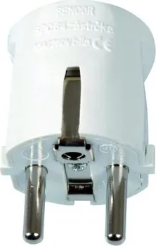 Elektrická vidlice SPC 64 zástrčka 16A/250V bílá SENCOR