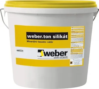 Fasádní barva Weber ton silikát 5 kg