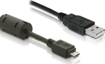 Datový kabel Delock kabel USB 2.0 A samec > micro-USB B samec, ferit, 2 m