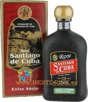 Rum Ron Santiago de Cuba Extra Añejo 20 y.o. 40% 0,7 l