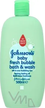 Johnson´s Baby Fresh dětská bublinková koupel a mycí gel 2v1 500 ml