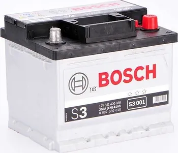 Autobaterie Bosch S3 12V 41Ah 360A 0092S30010