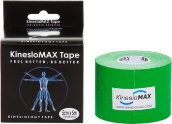 Tejpovací páska Tejp. KinesioMAX kinesio tape zelená 5cmx5m