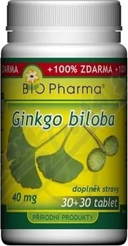 Přípravek na podporu paměti a spánku Ginkgo Biloba 40 mg tbl. 30