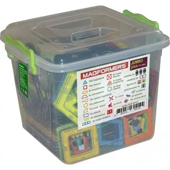 Stavebnice Magformers Magformers Jumbo Plus 177 dílků