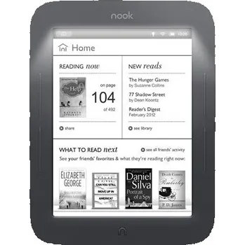 Čtečka elektronické knihy Recenze Barnes & Noble Nook Simple Touch