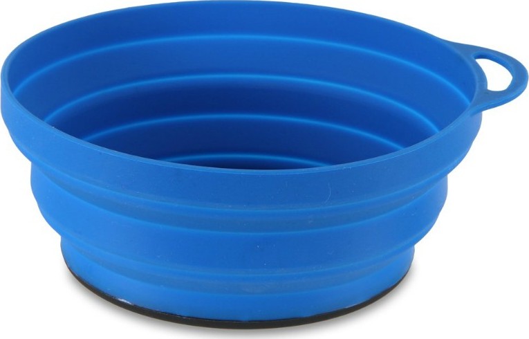 Set Posate E Stoviglie Pieghevoli Lifeventure In Silicone - 4 Pezzi: Piatto, Ciotola, Tazza E Posate, Per Campeggio E Viaggi
