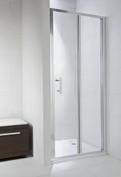 Sprchové dveře Jika CUBITO PURE sprchové dveře 900x1950 skládací transparentní sklo 2.5524.2.002.668.1