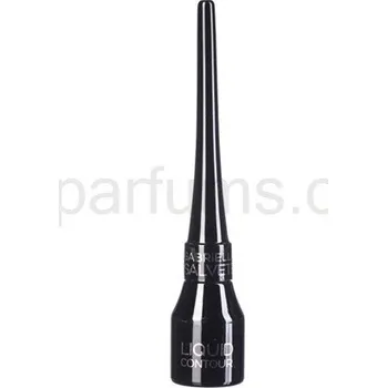 Oční linky Gabriella Salvete tekuté oční linky Liquid Contour odstín černá 4,3 ml štěteček