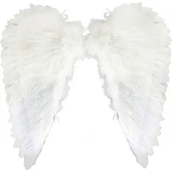 Karnevalový doplněk Rappa Křídla andělská menší peří