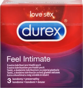 Kondom Durex Feel intimate 3 ks