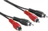 Audio kabel 2 cinch vidlice - 2 cinch vidlice, 1,5 m