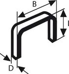 BOSCH spony typ 57 šířka 10,6 balení…