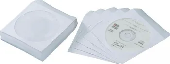 Optické médium Papírová obálka pro CD nebo DVD s okénkem 10 ks