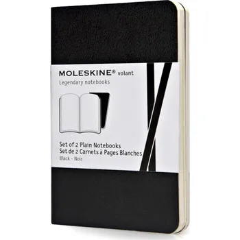 Zápisník Moleskine Volant - zápisník čistý černý