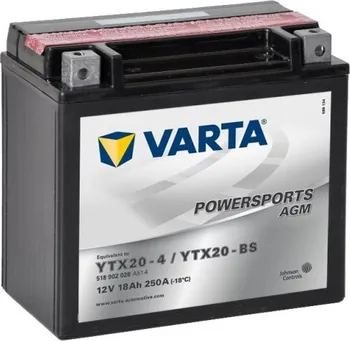 Motobaterie Varta YTX20-BS 12V 18Ah