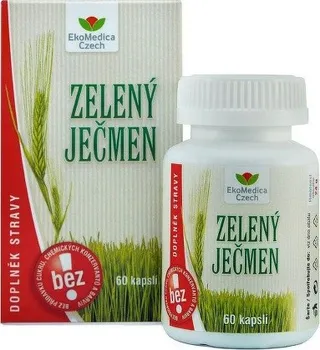 Přírodní produkt EkoMedica Czech Zelený ječmen 60 cps.