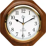 Dřevěné rádiem řízené nástěnné hodiny…