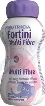Speciální výživa Fortini pro děti S vlákninou - Jahoda 200ml
