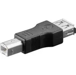 PremiumCord USB redukce A-B, Male/Female