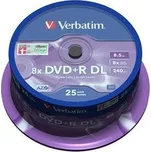 Verbatim DVD+R 8,5GB 8x DoubleLayer…