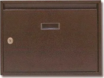 Poštovní schránka Poštovní schránka Pavel 320 x 240 x 60 mm hnědá