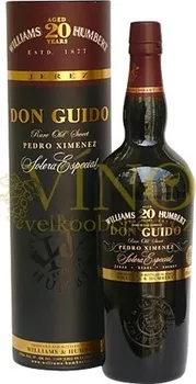 Fortifikované víno Williams Humbert Sherry Pedro Ximenez Don Guido 20 Years Old 0,7 l