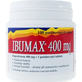 Lék na bolest, zánět a horečku Ibumax 400 mg 100 tbl.