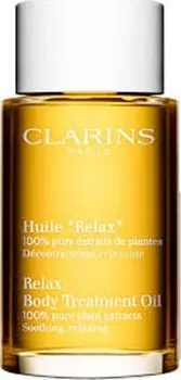 Masážní přípravek Clarins 100% tělový olej Relax 100 ml