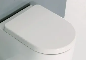 WC sedátko FLO WC sedátko Soft Close, termoplast, bílá