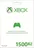 Microsoft Xbox Live předplacená karta ESD, 1500 Kč