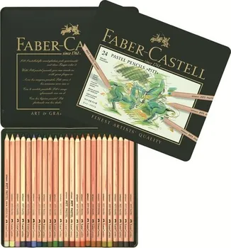 Speciální výtvarná barva Faber-Castell PITT PASTELY 24 ks 