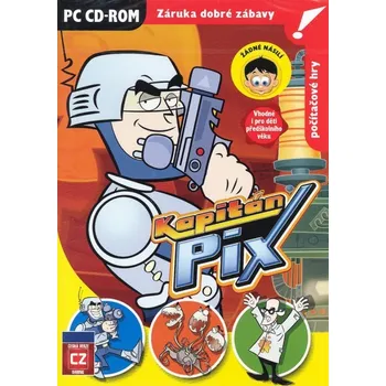 Počítačová hra Kapitán Pix: Laboratoř profesora Moora PC