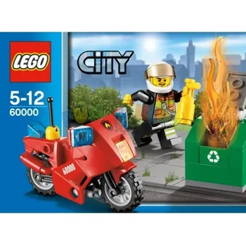 Stavebnice LEGO LEGO City 60000 Hasičská motorka